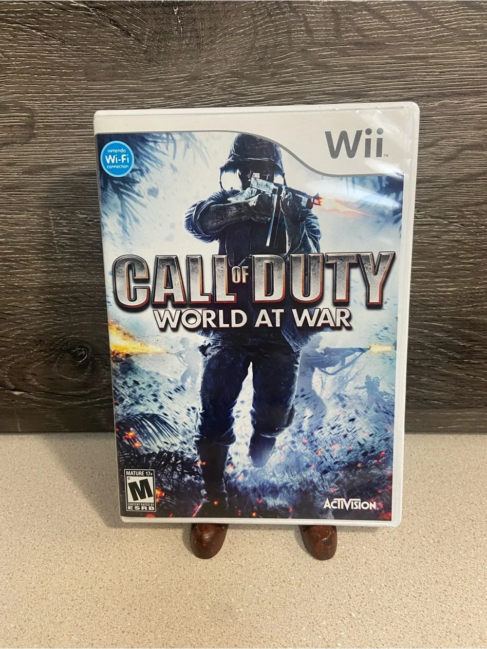 Call of Duty: World at War (Wii) - Activision - White/Camouflage Cover